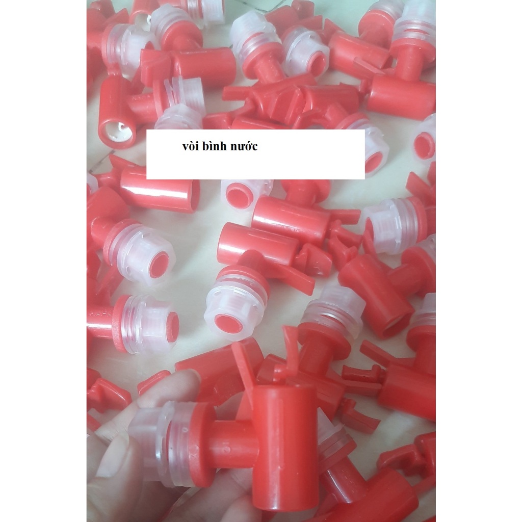 Vòi bình nước 20L (Màu Đỏ)(combo 2 cái)