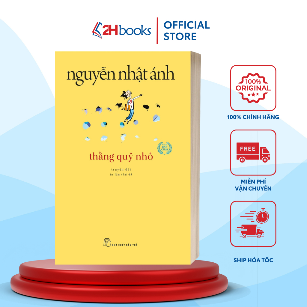 Sách Thằng Quỷ Nhỏ, Truyện Nguyễn Nhật Ánh - 2H Books HCM