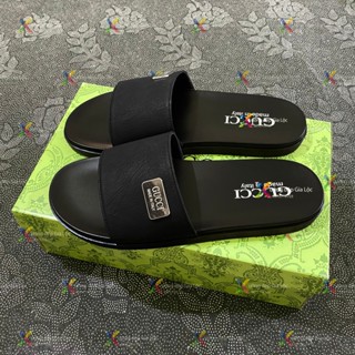  Hot TrendDép GC Nam Nữ Quai Da Đế Cao Su Non Êm Chân - Dép GC Boy Phố Họa Tiết Phong Cách Trẻ Trung 