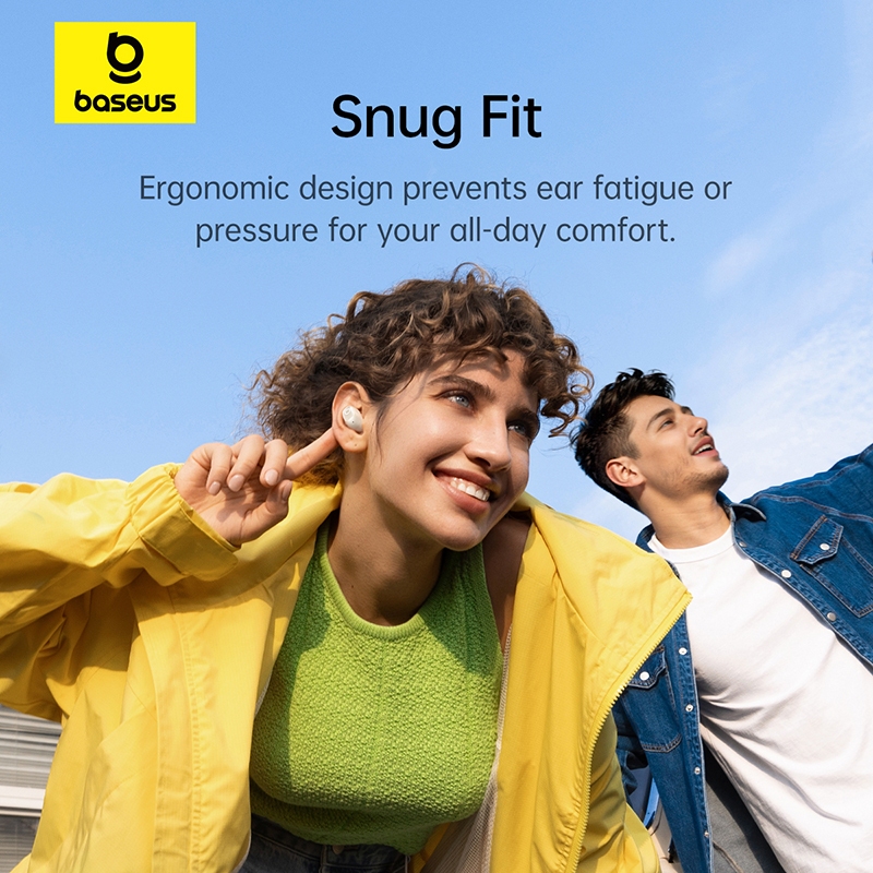 Tai nghe không dây Baseus BD1 TWS True Wireless Super Bass P55 chống nước, tai nghe nhét tai mini & di động, vừa vặn | BigBuy360 - bigbuy360.vn