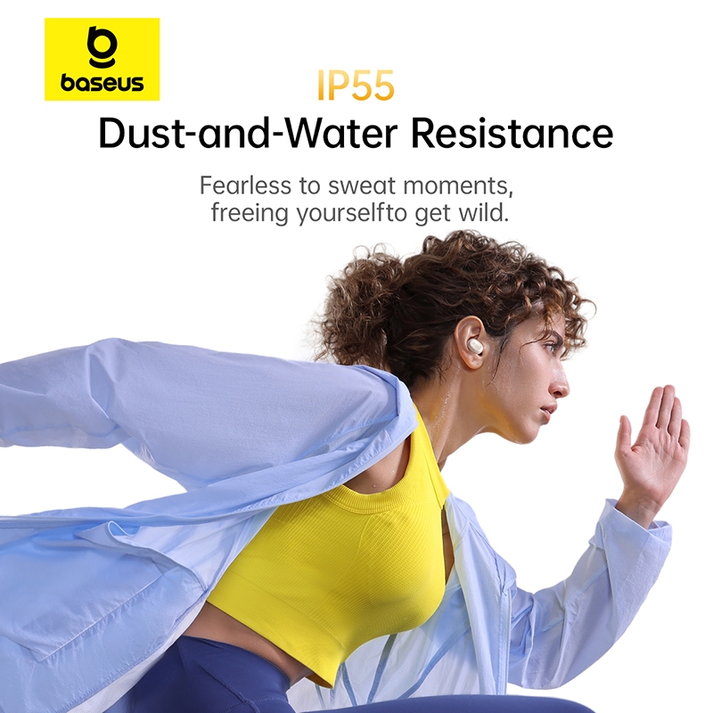 Tai nghe không dây Baseus BD1 TWS True Wireless Super Bass P55 chống nước, tai nghe nhét tai mini & di động, vừa vặn | BigBuy360 - bigbuy360.vn
