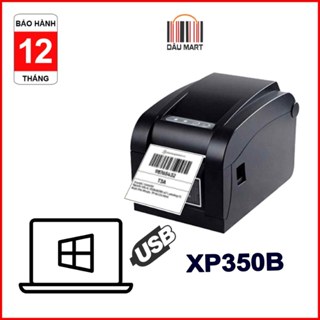 Máy in dPos XP350B USB - Chuyên dụng in tem nhãn mã vạch Minicode, in tem phụ, nhãn phụ hàng hóa - Dâu Mart