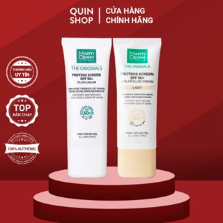 [HÀNG CÔNG TY CHÍNH HÃNG CÓ TEM] Kem Chống Nắng Kiềm Dầu MartiDerm The Originals Proteos Screen Fluid, Color Cream