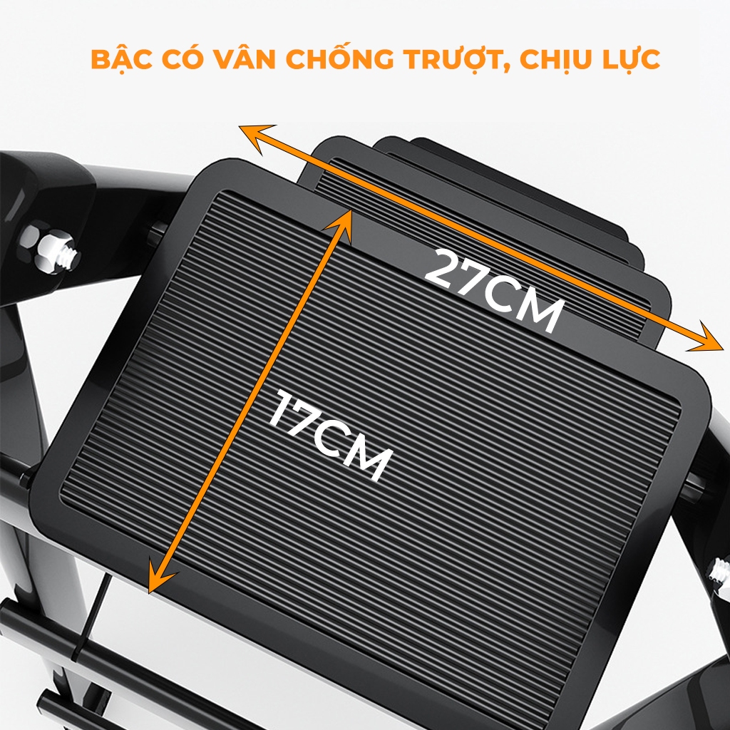 Thang Gấp Gọn Thông Minh,Thang Ghế Đa Năng Cho Gia Đình Chịu Tải 150kg, Thang Thép Carbon Dày Dặn | BigBuy360 - bigbuy360.vn
