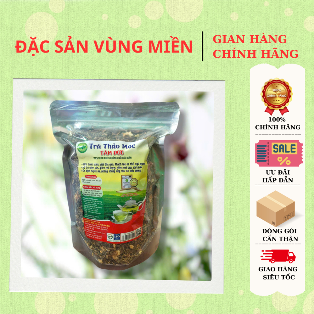 Trà thảo mộc Tâm Đức 450g