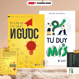 Sách - Combo 2 cuốn Tư Duy Ngược + Tư Duy Mở - Nguyễn Anh Dũng