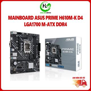 Bo mạch chủ Asus PRIME H610M-K D4 - Intel LGA 1700 - Chính Hãng Bảo Hành 36 Tháng