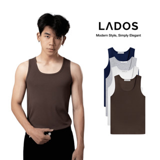 Áo Thun Ba Lỗ Nam LADOS-9203 Chất Thun Gân Cao Cấp, Form Basic Chuẩn Trẻ Trung Năng Động