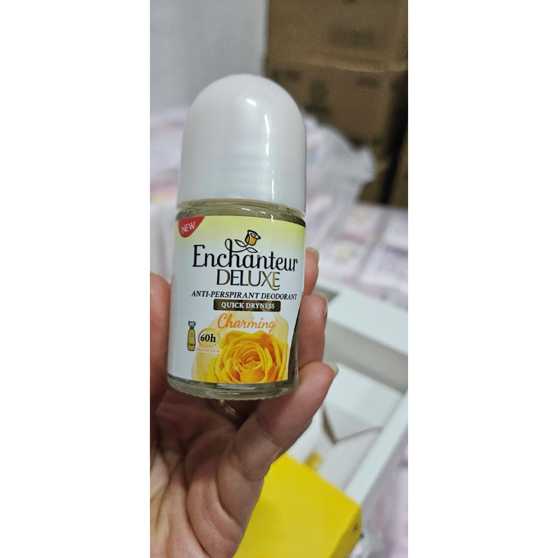 Lăn khử mùi nước hoa dưỡng trắng Enchanteur 25ml