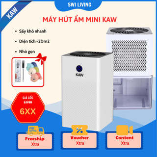 Máy Hút Ẩm Không Khí Mini KAW/SWI, sấy khô nhanh,Giảm Ẩm Mốc,phòng dưới 20m2, tự động ngắt an toàn