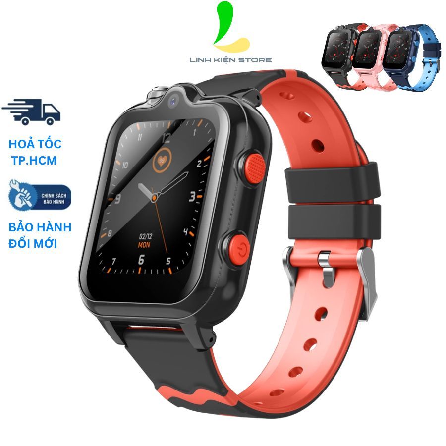 Đồng Hồ Thông Minh Wonlex KT18 Pro Dual Camera - Đông Hồ Định Vị Trẻ Em Có Dung Lượng Pin 1000mAh