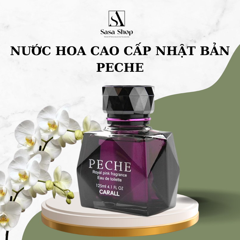 Peche Carall - Nước hoa ô tô Nhật Bản