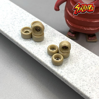 Bánh xe ván trượt ngón tay PEEK 69D vòng bi abec 9, fingerboard wheels PEEK