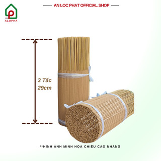 [Bó 500 cây] Nhang Quế  - Thơm Nhẹ Dịu - Mỏng Khói -  An Lộc Phát