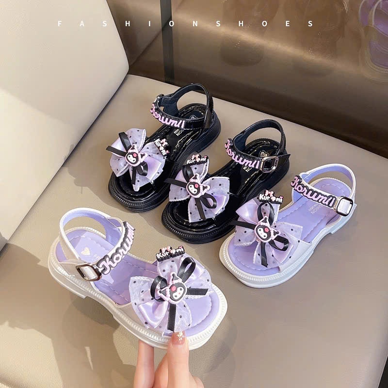 Dép SanDal Bé Gái Kuromi Dễ Thương Êm Nhẹ Thoáng Khí Mẫu Mới 2025