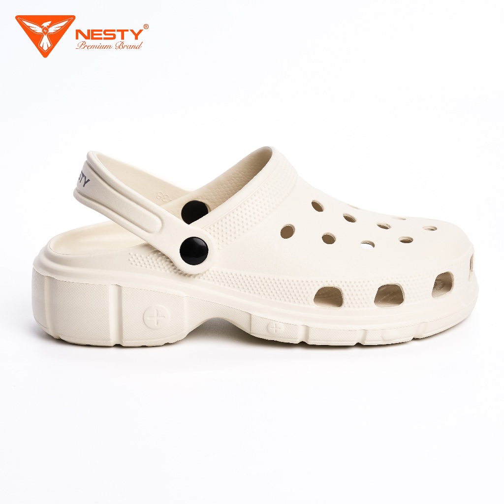 [NE01] [Tặng Charm] Dép Sục Nam Nữ NESTY Kiểu Dáng Basic Đế Mềm Cao 4cm | BigBuy360 - bigbuy360.vn