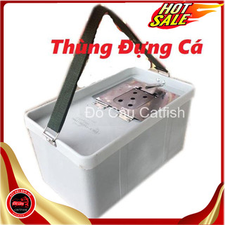  Thùng Đựng Cá Cỡ nhỏ-trung-lớn-thùng nhựa đựng cá-thùng câu cá lóc rê 