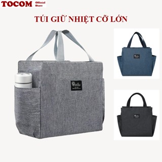 Túi Đựng Hộp Cơm TOCOM LUG Giữ Nhiệt Cỡ Lớn Cao Cấp 3 Lớp Đựng Hộp Cơm Trưa Văn Phòng