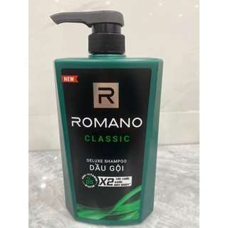 Combo tắm và gội Romano Classic 650g ( xanh lá )