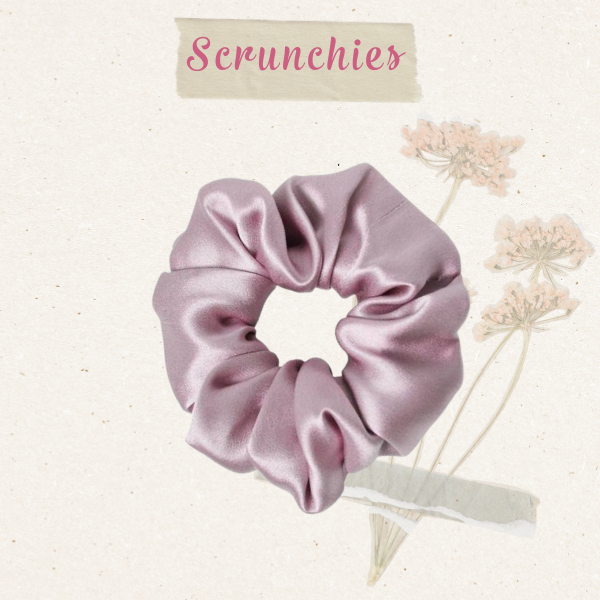 [GIFT] Scrunchies cột tóc trơn (màu ngẫu nhiên)