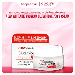 Kem Dưỡng Da Angel's Liquid 7Day Whitening Program Glutathione 700 V-cream 50ml