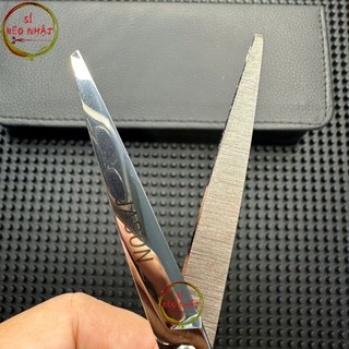 Bộ kéo cắt tóc Jason cao cấp thợ cắt tóc tin dùng thép nguyên bản JS02 [Mua 1 bộ kéo tặng kèm ví+2 lược toni&guy+c.kéo]