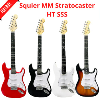 Đàn Guitar Điện Squier MM Stratocaster HT SSS Kèm Cần Nhúng YN08