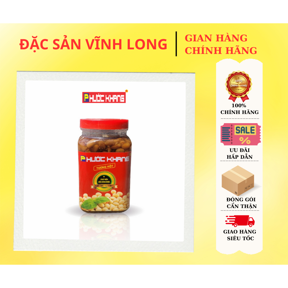 Tương hột Phước Khang 500g