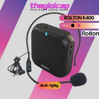 Máy trợ giảng mini thời trang đa năng 4 trong 1 rolton k400