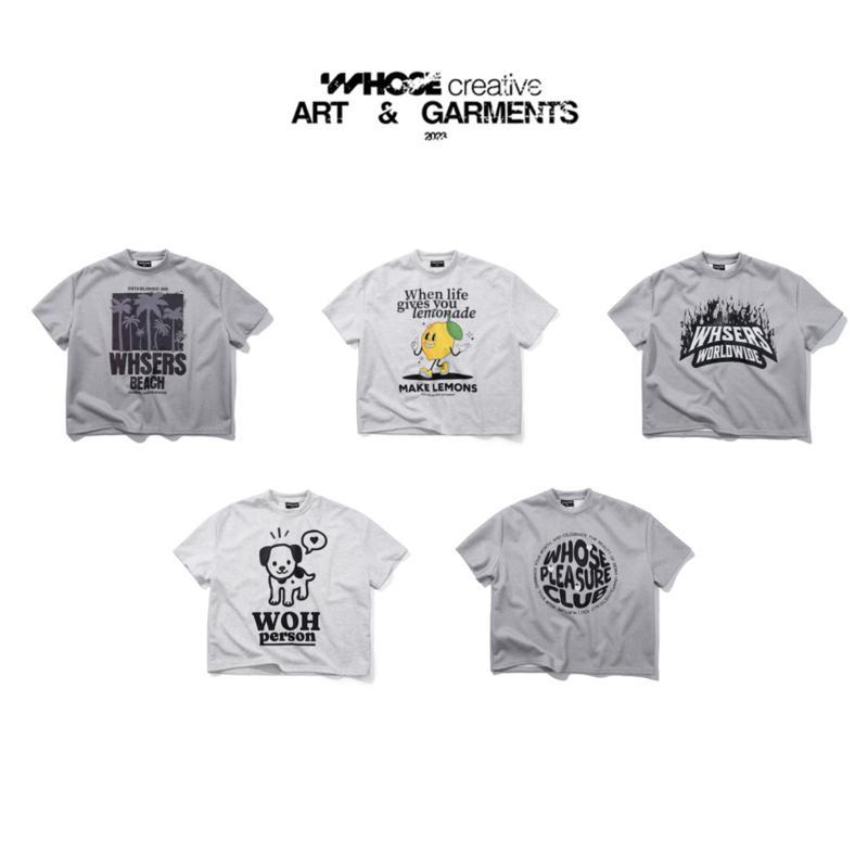 [SPRING SS25] COLLECT TSHIRT  - Áo thun nỉ 2 da in hình Whose Studio | BigBuy360 - bigbuy360.vn