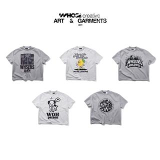 [SPRING SS25] COLLECT TSHIRT  - Áo thun nỉ 2 da in hình Whose Studio