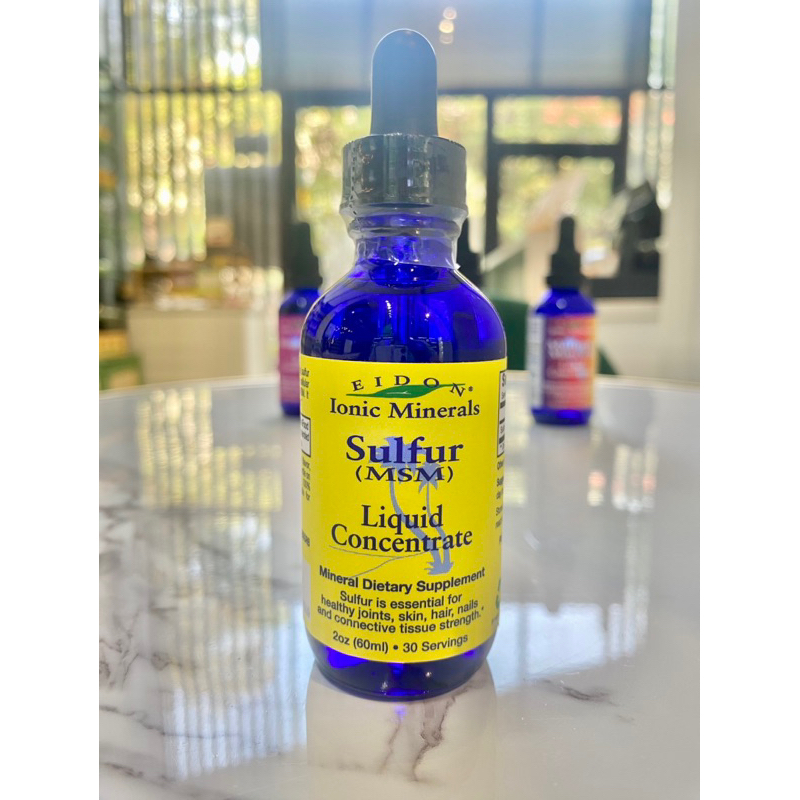 Eidon Ionic Minerals Liquid Sulfur Concentrate - Khoáng chất Eidon Ionic, Lưu huỳnh cô đặc (60ml)