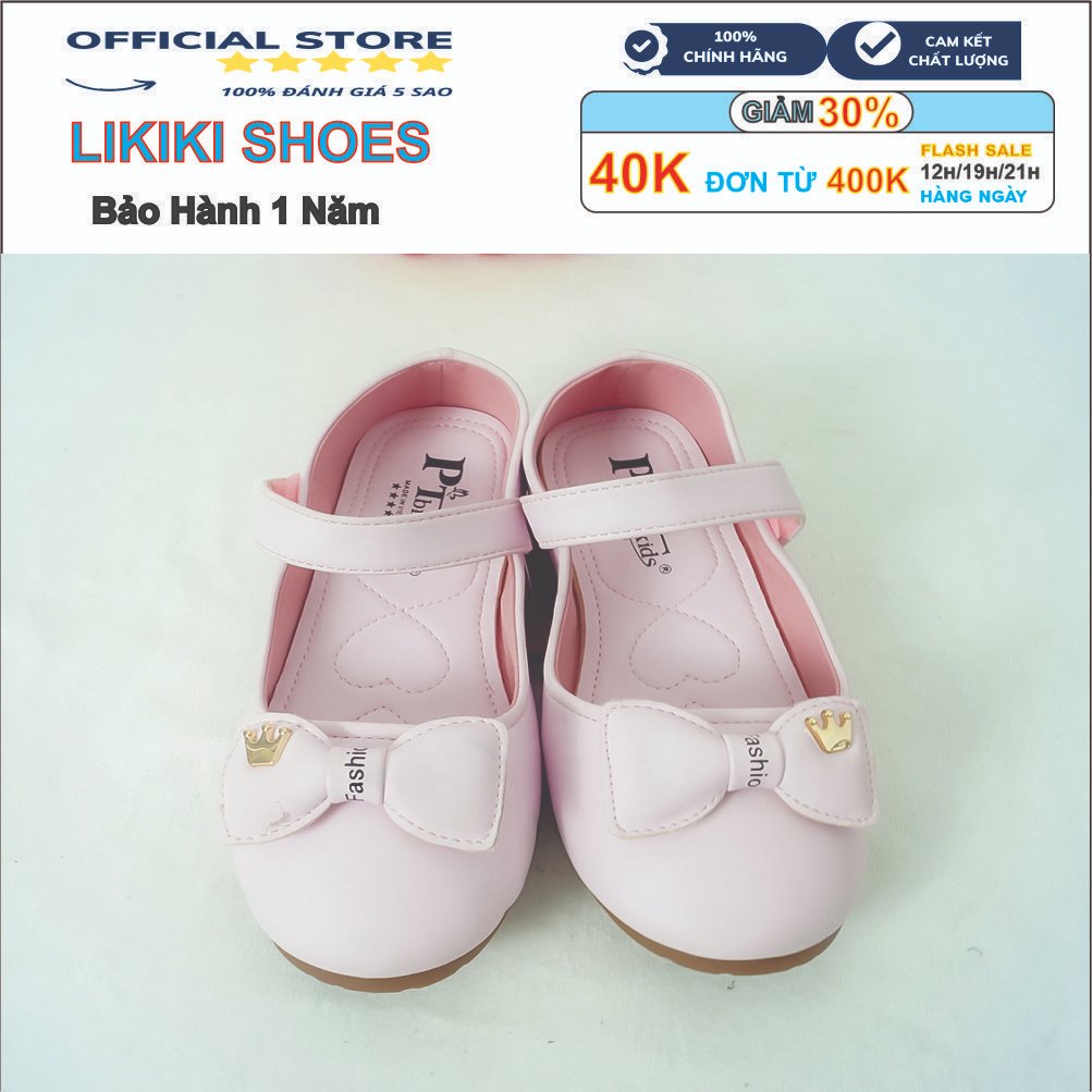 Giày búp bê bé gái da mềm êm chân