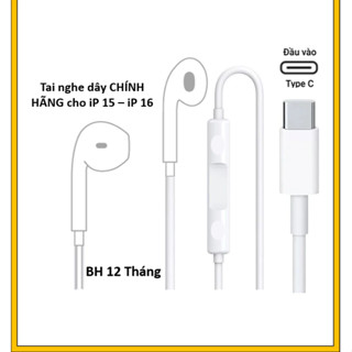 Tai nghe type C dành cho 15 pro max và các dòng Samsung Xiaomi Oppo nghe gọi bass hay nghe nhạc chơi game mic thoại