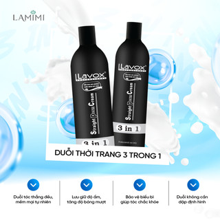 Kem Duỗi Siêu Mượt Thời Trang 3in1 Lavox
