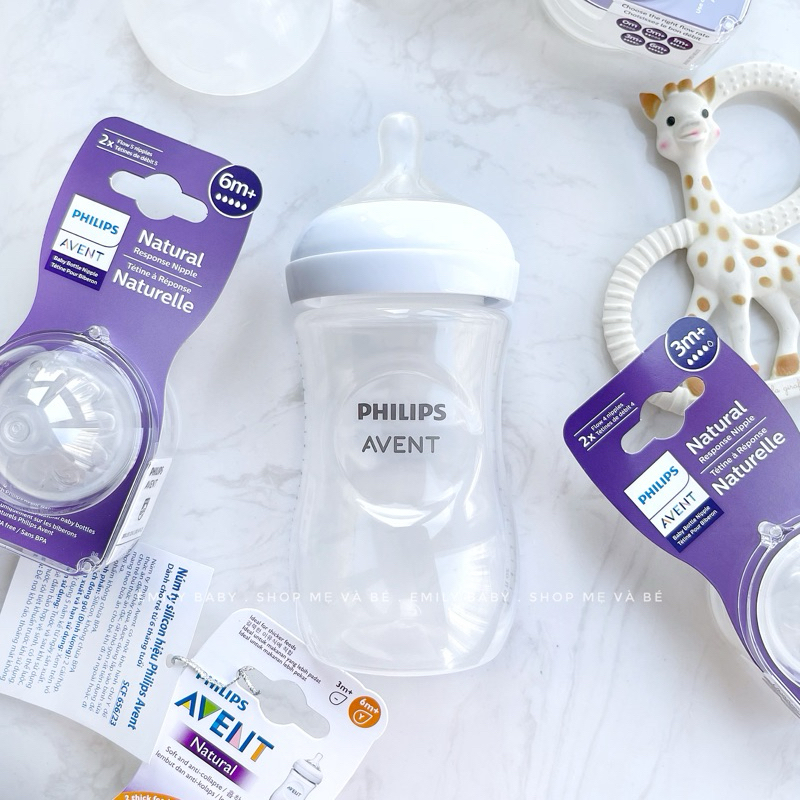 ( Thanh lý bình sữa) Bình Avent size 260ml