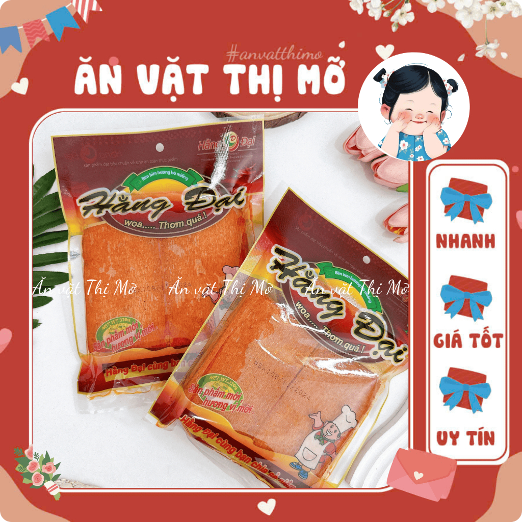  Bò miếng Hằng Đại cay cay đồ ăn vặt giá rẻ  gói~40 miếng  Tăm cay tuổi thơ đồ ăn vặt 