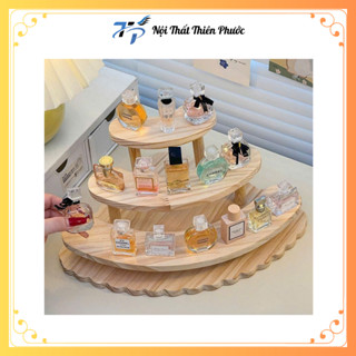 Kệ Gỗ Trưng Bày Bậc Thang, Giá Đỡ Chậu Cây Mini, Tượng Decor Trang Trí Bàn làm Việc, Tủ Trưng Bày