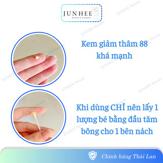 [ JUNHEE AUTH ] Kem 88 Total White ThaiLand giảm tham nách bẹn đầu gối, date mới