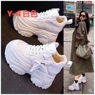  Y-4 Cao 7cm Giày Nữ Thể Thao Độn Đế Cao Cấp 