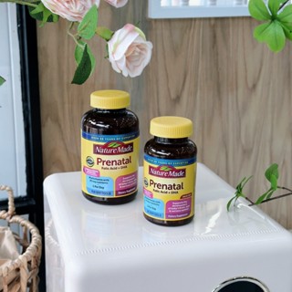 Vitamin Tổng Hợp Cho Mẹ Bầu Nature Made Prenatal Folic Acid + DHA - VINAQUICK