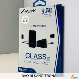 Cường Lực Chống Nhìn Trộm 360 Độ ANANK Nhật Bản Công Nghệ Bo Cạnh 2.5D