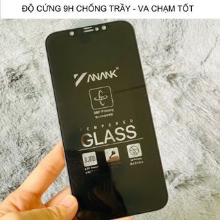 Cường Lực Chống Nhìn Trộm 360 Độ ANANK Nhật Bản Công Nghệ Bo Cạnh 2.5D
