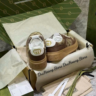 GIÀY SNEA.KER M0N0GRAM BROWN LAI AU [ Full Box ]