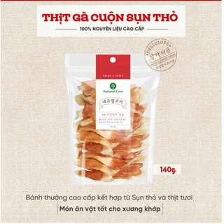 THỊT CUỘN SỤN THỎ CHO CHÓ - Snack Natural core