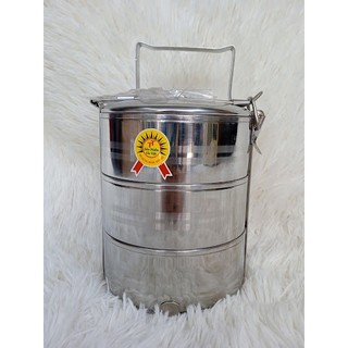 Cà mên Inox Tiến Thành 3 tầng Size 14cm