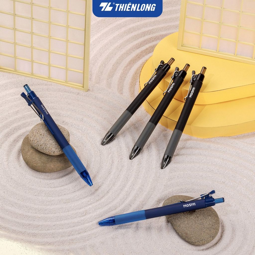 Bút gel Hoshi Thiên Long GEL-047/HS - Công nghệ Nhật Bản