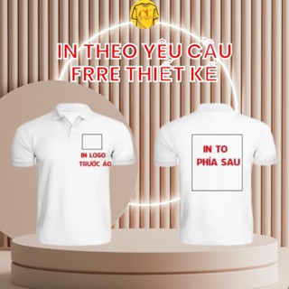 [ FREE THIẾT KẾ ] NHẬN IN ÁO THUN POLY CÁ SẤU - ĐỒNG PHỤC CÔNG TY, QUÁN ĂN, CÀ PHÊ, TIỆM HỚT TÓC in theo yêu cầu riêng