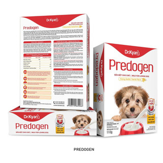 Dr.Kyan Sữa Bột Cao Cấp Cho Chó Predogen Gold Canxi Hữu Cơ & Vitamin – Hỗ Trợ Xương Răng, Tăng đề kháng