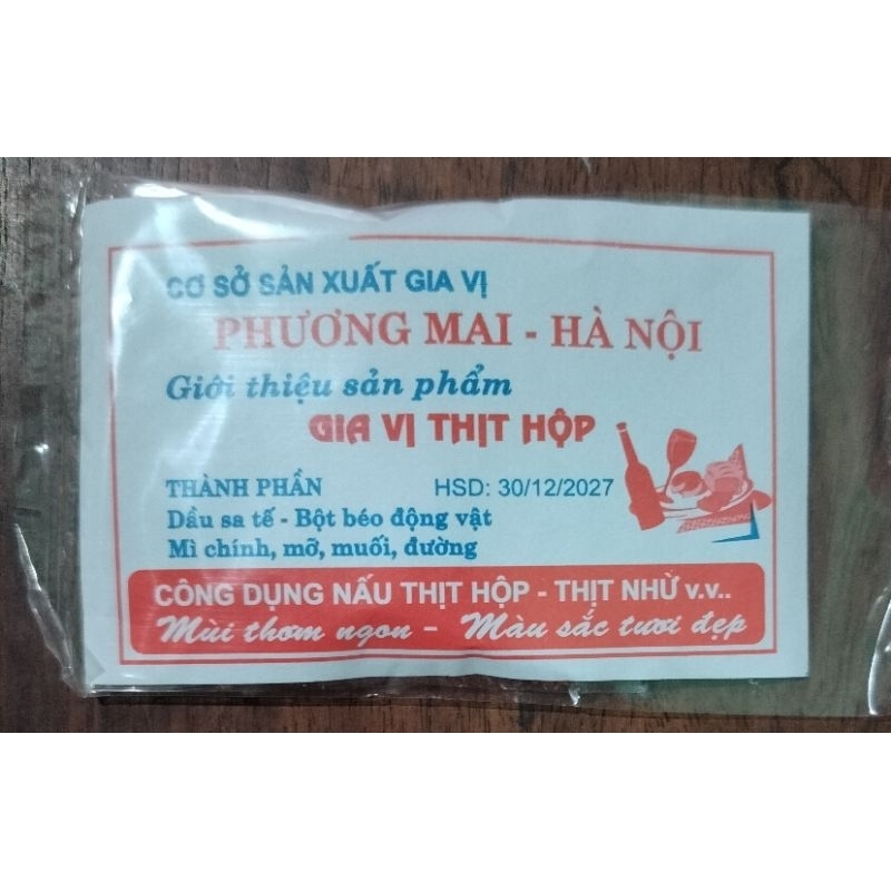 Gia vị nấu thịt hộp